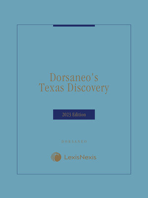 cover image of Dorsaneo's Texas Discovery